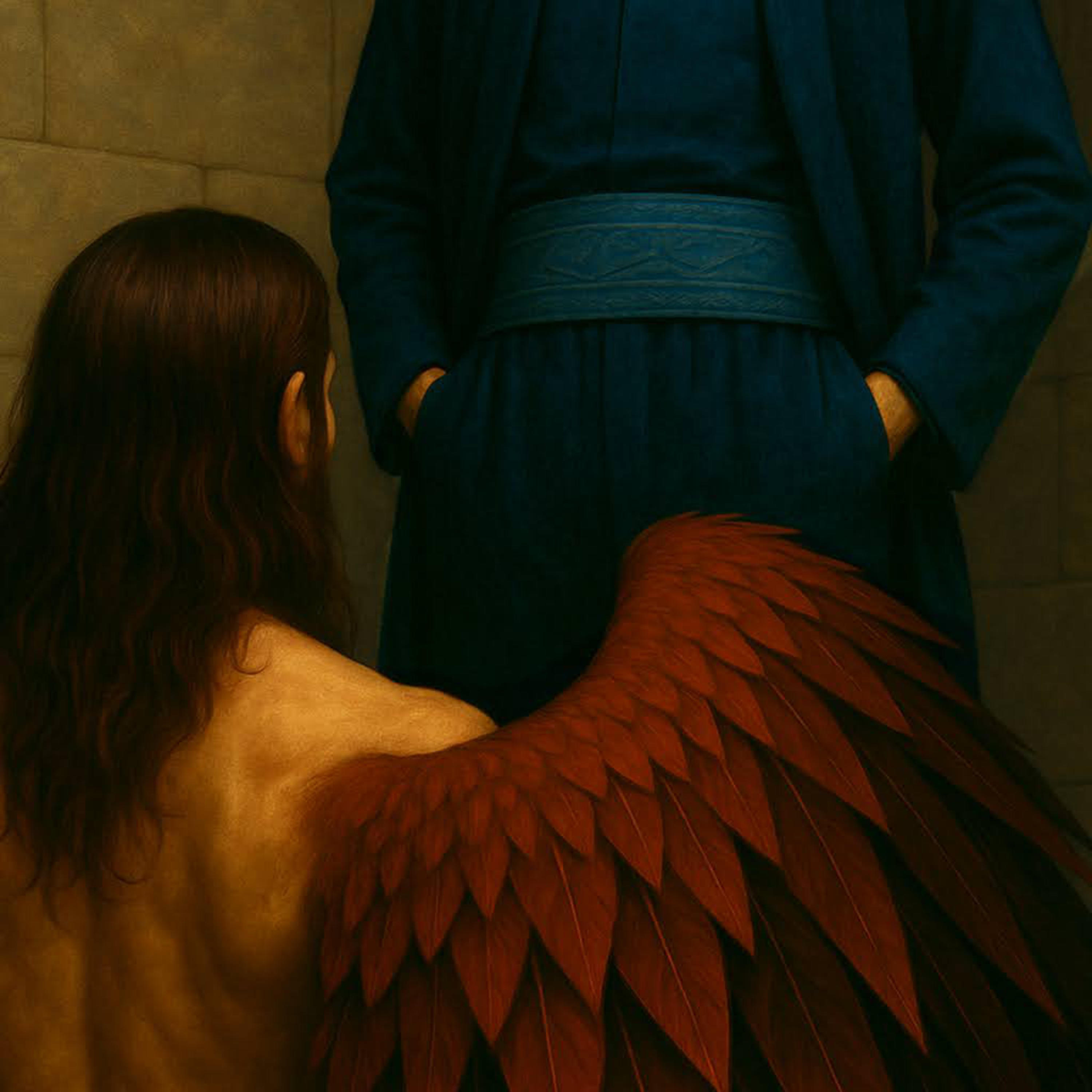 Damion kneels before Mulsae