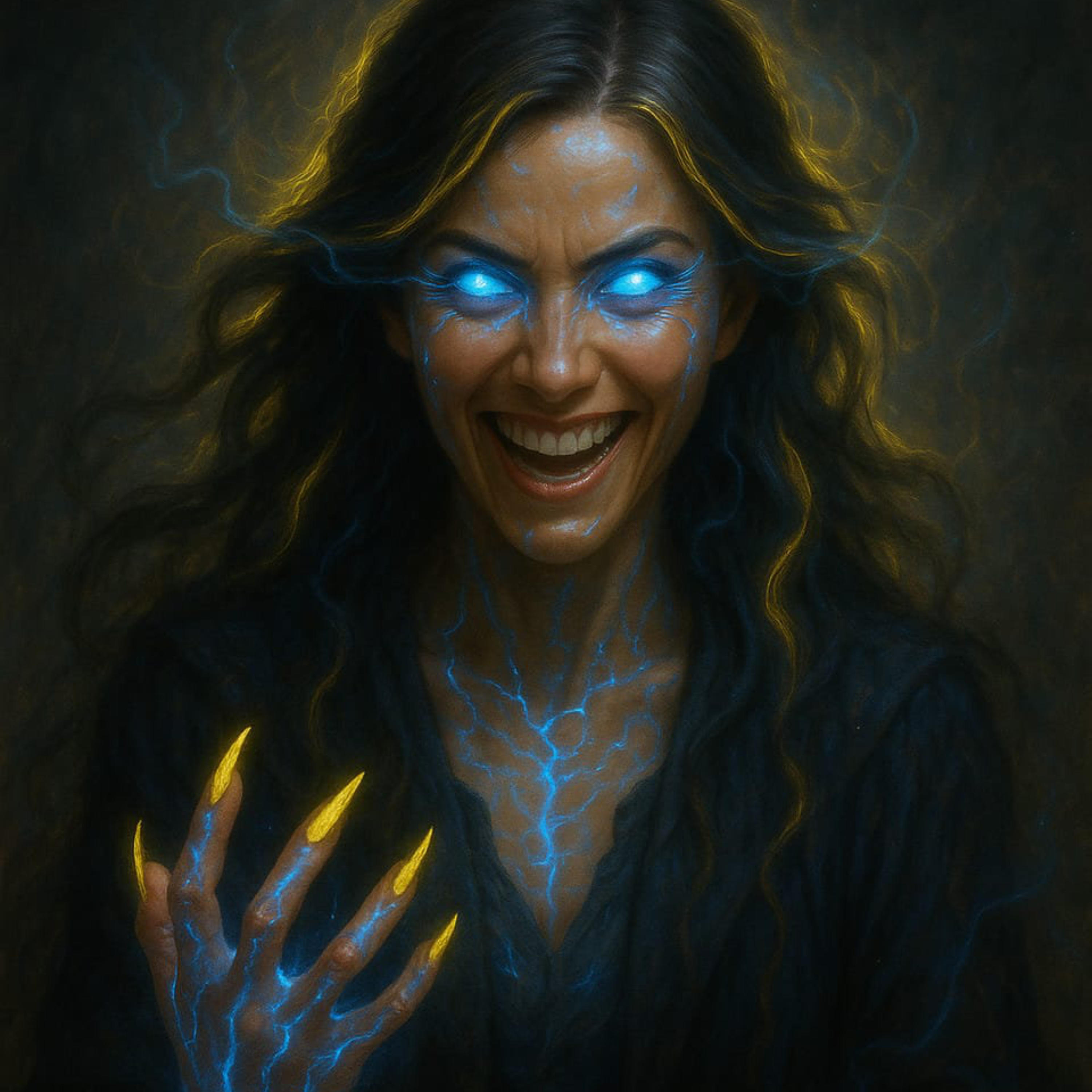 Zudaeshi when her powers flare