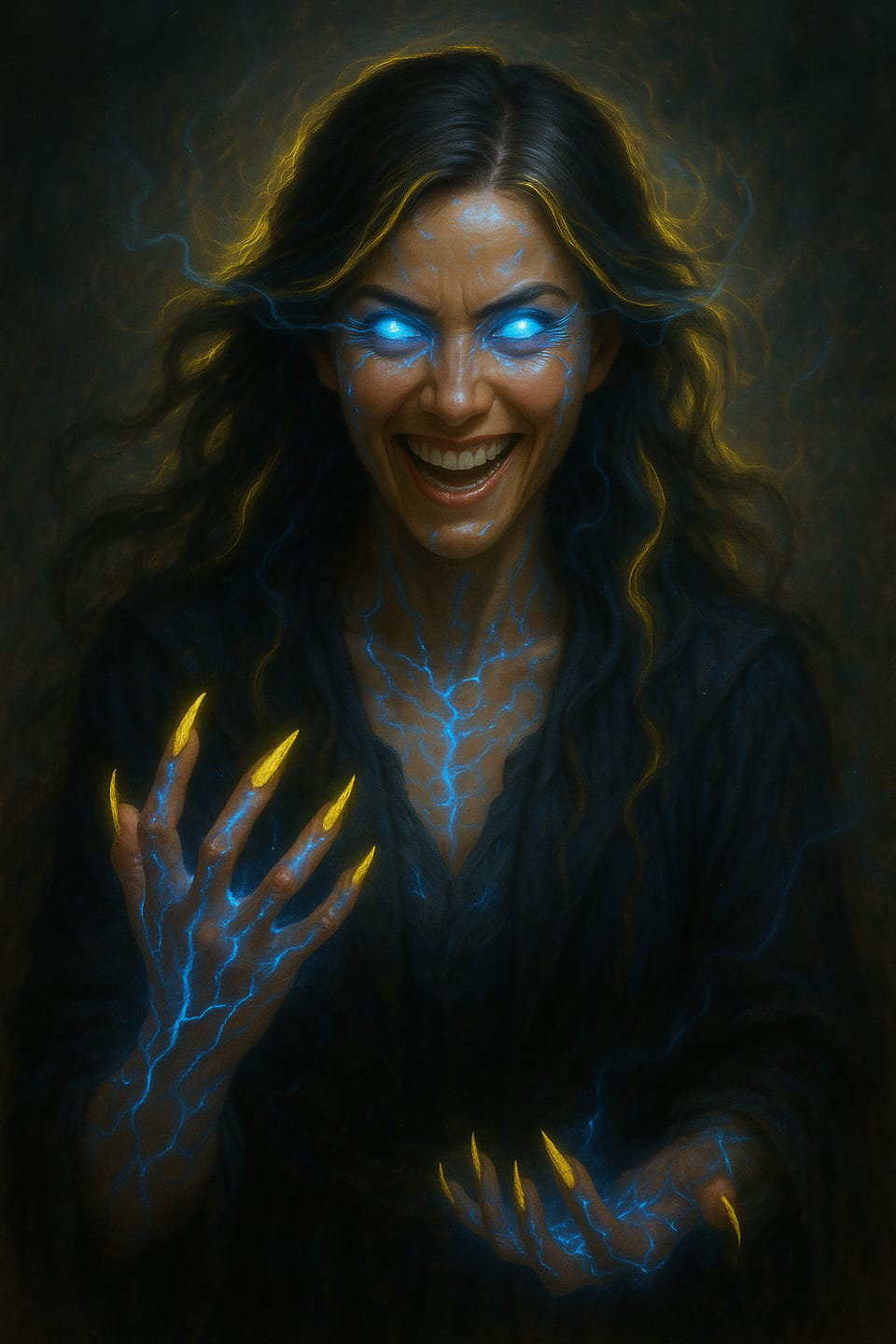 Zudaeshi when her powers flare